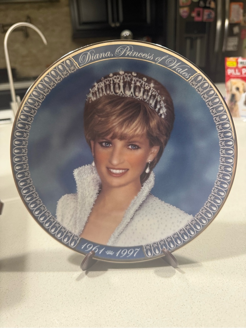 Diana princess of wales 1961 1897 limited ed the Franklin mint tribute plate